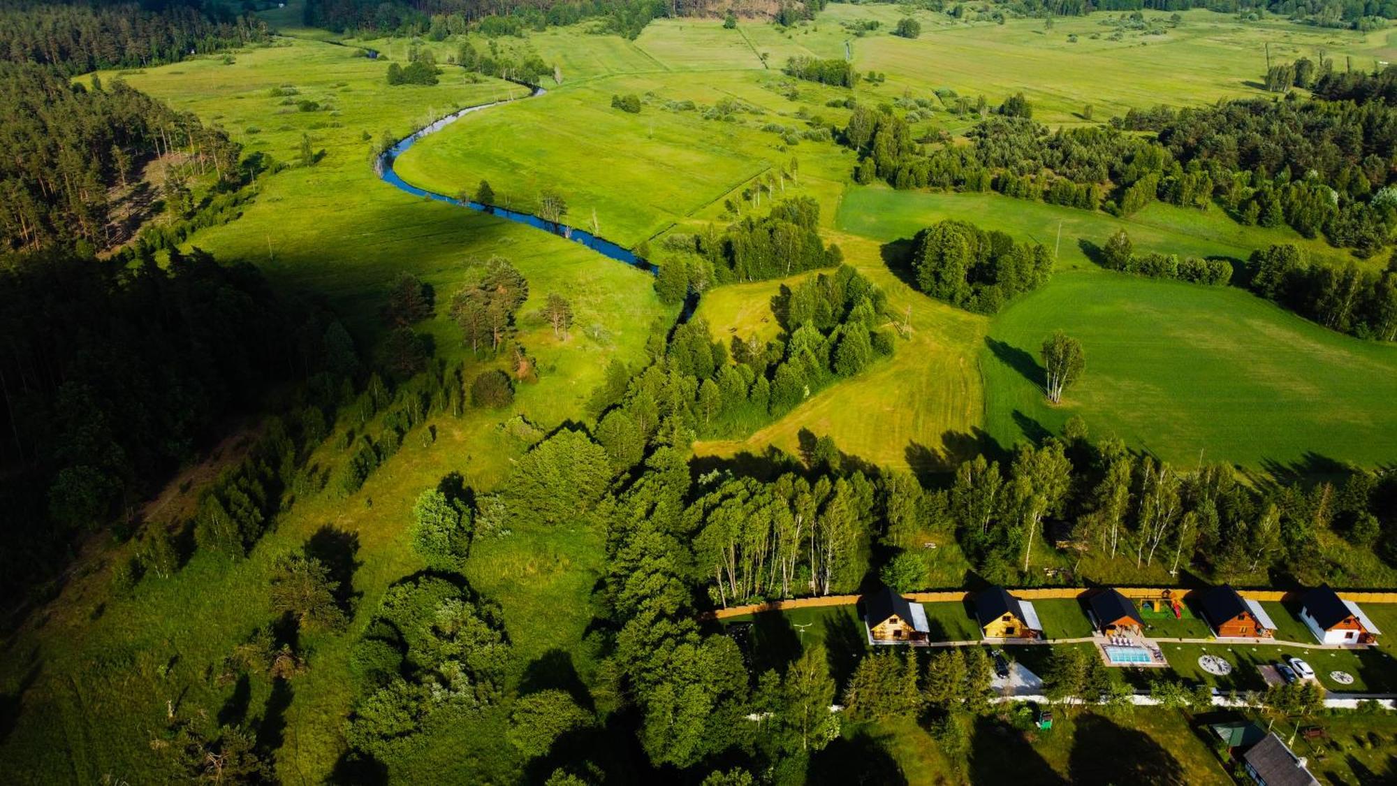 Oaza U Kaszuba- Domki Nad Slupia Jamno المظهر الخارجي الصورة